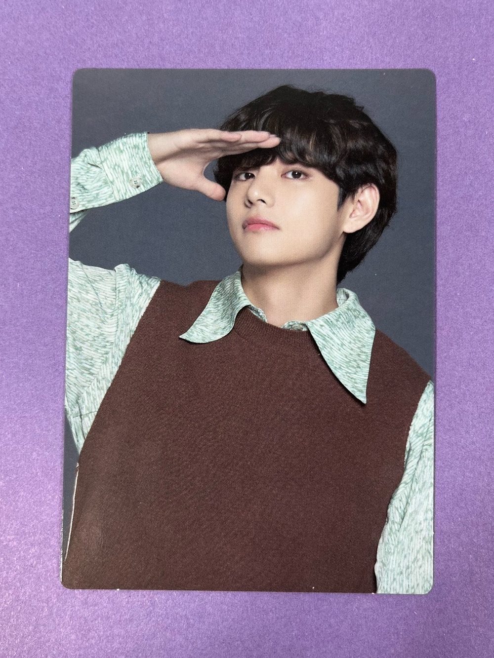 BTS 2021 Muster Sowoozoo Kim Taehyung V Official Mini Photocard 7/8